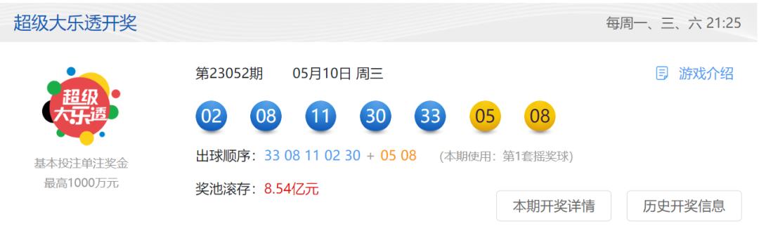 回顾2014年大乐透历史开奖号码