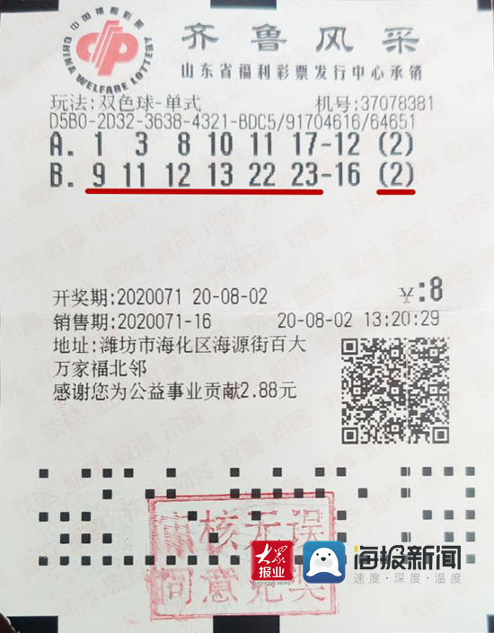 今日双色球中奖号码揭晓