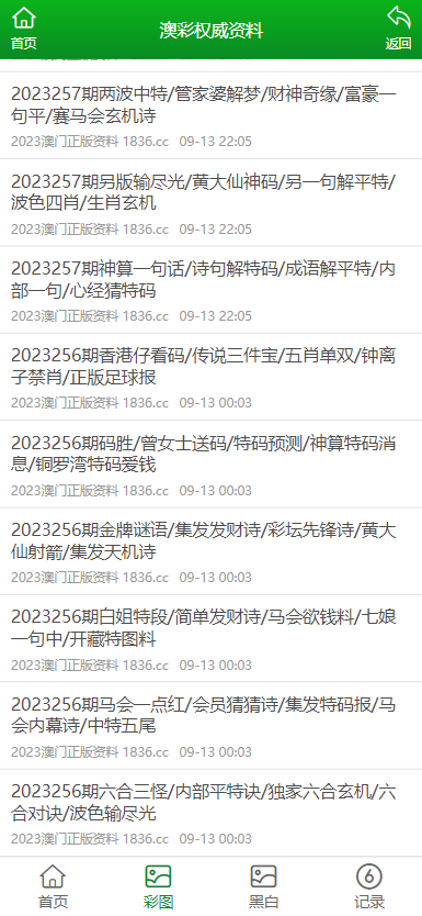 2023澳门最准资料免费网站