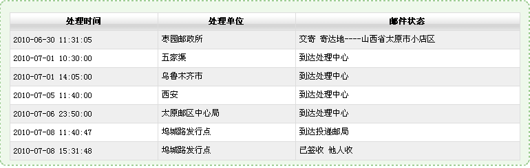 中国邮政速递物流查询官网